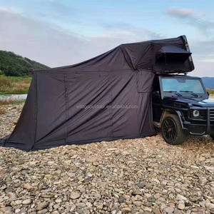 Tente de toit automatique à coque rigide <span class=keywords><strong>avec</strong></span> vérin à gaz, double couche quatre saisons, imperméabilité >3000 mm, plateforme de couchage stable - Product Image 3