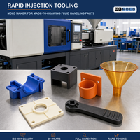 Fabricant d'outillage d'injection rapide sur mesure pour pièces de manutention de fluides fabriquées selon des plans