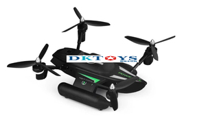 Drone volant 3 en 1 mer, land et air, rc quadricoptère, télécommande étanche - Product Image 2