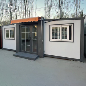 Expandable 20ft/40ft Container House Ready Ship Stylish Villa Modular Prefab Flat Sandwich Panel Steel Entry <strong>Hall</strong> Contemporary - Product Image 5