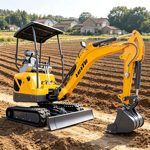 Mini Excavadora de 1.8 Toneladas, Excavadora Hidráulica Pequeña de 1800 kg para Construcción y Trabajo Agrícola - Product Image 3