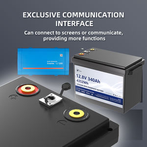 Batterie LiFePO4 12V 340Ah pour <span class=keywords><strong>Victron</strong></span> Compatible pour l'intégration de système solaire et d'onduleur domestique Port de communication CAN Type divisé - Product Image 2
