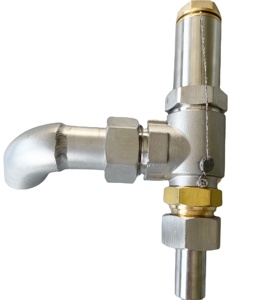 American Screw CF8 DN15 Relief Safety Valves SS304 Spring Structure for LN2 LO2 LNG DAH-15B Air Relief DAH-15B DA - Product Image 1