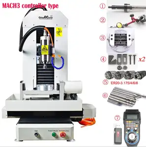 Fresadoras CNC Jade metal grabado acero 5 ejes CNC