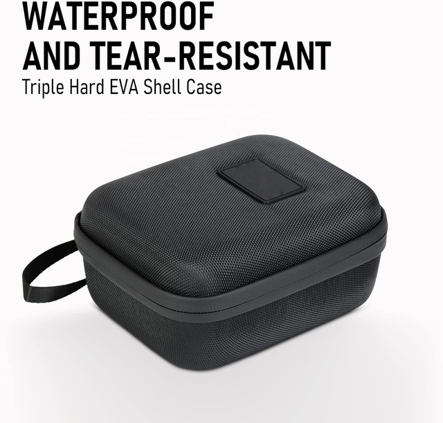 Road-Ready Hard EVA Case for Xvive CU4 Wireless IEM System Triple Carry Case Holds 3x Transmitters & Receivers + Cables