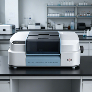 Spectromètre FTIR BRT-890, rapport signal/bruit 45000:1, résolution 0,85 cm-1, interféromètre automatique DSP pour les tests <span class=keywords><strong>de</strong></span> matériaux gemmologiques et pharmaceutiques - Product Image 1