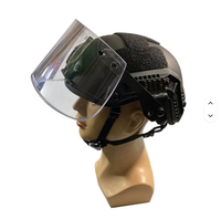 Masque de protection IHPS, masque de sécurité transparent, protection rapide, casque tactique Mich, protection intégrale du visage