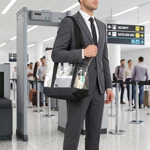 Bolso Transparente de PVC, Plegable, para Playa y Natación, de Gran Capacidad, Impermeable, Portátil, para <span class=keywords><strong>Vacaciones</strong></span> - Product Image 2