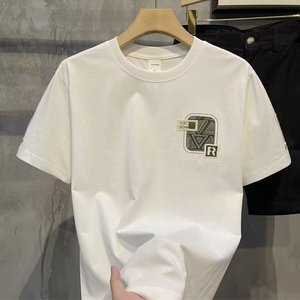 <span class=keywords><strong>T</strong></span>-<span class=keywords><strong>shirt</strong></span> <span class=keywords><strong>Homme</strong></span> Tendance É<span class=keywords><strong>t</strong></span>é Marque 2025 Nouvelle Collection <span class=keywords><strong>Coupe</strong></span> Slim Imprimé Manches Courtes - Product Image 3