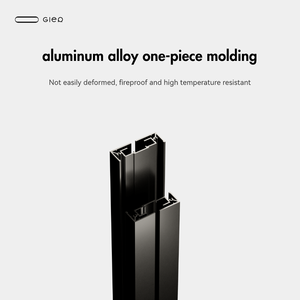Système d'adaptateurs de prises sur rail d'alimentation amovibles en acier inoxydable Gler, type rail à trois trous, prise de rail d'alimentation - Product Image 1