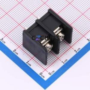 ZX-DG10-9.5-2P Barrier Terminal Block Through hole Component (THT),P=9.5mm Connector - Product Image 1