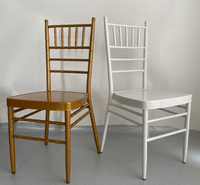 Chaises Chiavari à louer pour mariage, banquet, salle à manger, chaise Chiavari en métal doré