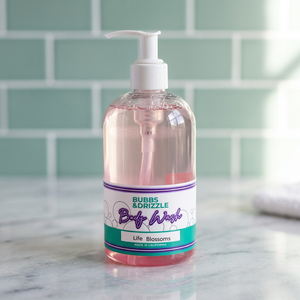 BUBBS DRIZZLE Gel de Ducha Hidratante y Blanqueador con Infusión Herbal 355ml, Perfume Líquido Refrescante, Polvo de Burbujas Nutritivo para Uso Diario - Product Image 3