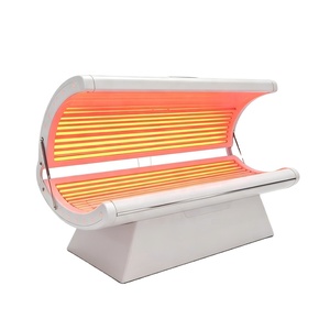 แคปซูลโฟโตเทอราปีแสงสีแดงระดับมืออาชีพ 660 นาโนเมตร 2400 วัตต์ สำหรับฟื้นฟูผิวขาวทั่วร่างกายด้วยแสง LED 650 นาโนเมตร  เหมาะสำหรับร้านเสริมสวยและสปาเชิงพาณิชย์ - Product Image 2