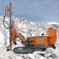 Foreuse hydraulique sur chenilles ZGYX 420B-1 pour trous de mine, foreuse DTH de haute qualité pour roche