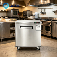 Réfrigérateur sous comptoir, option de taille personnalisée, s'adapte à différentes configurations de cuisine et dimensions de comptoir