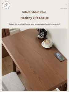 Fuyuki Klappbarer Massivholz-Schreibtisch für Studenten, Schlafzimmer, Kleine Wohnungen, Studier- und Computertisch SZ007 - Product Image 2