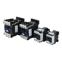 Contacteur électrique triphasé LVMA CJX2 220V/380V 50/60Hz AC 3P 4P 9A-95A 48VDC avec contacts en argent pur certifié CE
