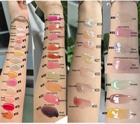 Tube de brillant à lèvres DIY de haute qualité, végétalien, hydratant, repulpant, huile à lèvres Beauty Glazed, logo personnalisé