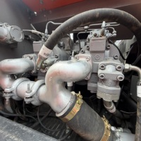 Excavatrice sur chenilles hydraulique lourde Hitachi ZX350 d'occasion de 35 tonnes, modèle 2025, grande pelle Hitachi ZX350, bon état, boîte de vitesses, pompe, roulement, prix le plus bas