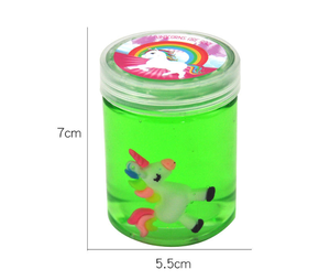 Hot Bán Kid Đồ Chơi Suy Nghĩ Điên Đầy Màu Sắc Siêu Mát Mẻ Thiên Hà Putty Slime Unicorn Poop Slime Tiểu Thuyết Đạo Cụ Cho Các Đảng - Product Image 4