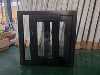 Fenêtre coulissante en alliage d'aluminium sur mesure, isolation thermique française, haute sécurité, réduction du bruit, certifiée Energy Star pour la maison