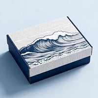 Boîte d'avion écologique et biodégradable, conception pliable portable, carton d'emballage universel pour la logistique express