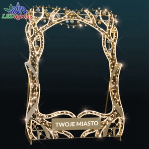 El icónico y tradicional bastón de caramelo <span class=keywords><strong>Denton</strong></span> Light iluminado con motivos navideños para operaciones fotográficas - Product Image 4