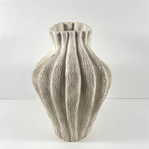 Handmade Ceramic <b>Vase</b> <b>Unique</b> Design Artistic Textured Creative Rustic European Style Modern Home Decor - Product Image 2