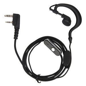 Walkie Talkie Headset Braided <b>Cable</b> 100cm Audio Attachment For Communication Devices - Product Image 4