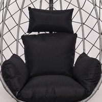 Fauteuil suspendu en rotin pour balcon extérieur, structure stable, style moderne, chaise de balançoire de loisirs pour la maison et le jardin