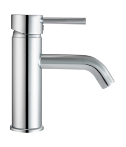 Grifo de baño de lujo moderno de acero inoxidable 304 con una sola manija y un solo orificio - Product Image 1
