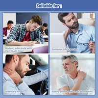 Dispositif de traction cervicale respirant et léger Alphay, soutien gonflable pour le cou, tissu doux pour la peau, collier d'air pour usage quotidien