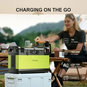 Station d'alimentation portable LiFePO4 1000W, sortie AC 110V 220V, longue durée de vie, stockage d'énergie - Product Image 5