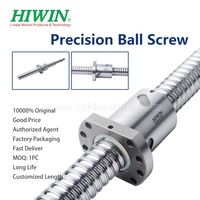 Longue durée de vie bas prix 100% Taiwan Original HIWIN R4010 40 10 mm pas plomb diamètre personnalisé C5 1000 2000 3000mm vis à billes écrou