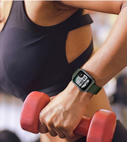 Montre connectée Y7 ECG avec suivi de la santé, analyse HRV IA, tracker d'activité, étanche IP68, montre connectée sport pour hommes et femmes