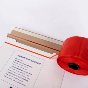 Adhesivo de alta resistencia Muestras gratis 5MM OPE PET MOPP Red Tear Tape - Product Image 1