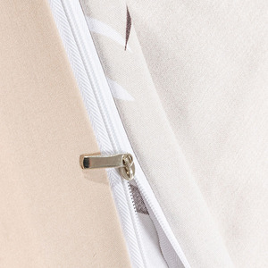 Lueur dans l'obscurité king size queen size 3pcs lin plante fleur motif housse de couette <span class=keywords><strong>drap</strong></span> de lit taie d'oreiller ensemble de literie pour la maison hôtel - Product Image 6