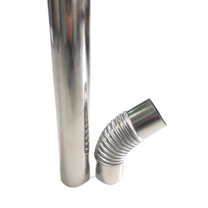 Ensemble de tuyaux et coudes en acier inoxydable <span class=keywords><strong>pour</strong></span> poêle à <span class=keywords><strong>bois</strong></span> - Product Image 4