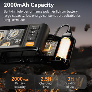 OEM profissional impermeável tubulação esgoto AV endoscópio Automotive Repair Tool rígida 4.3 polegadas 8LED Industrial Inspect Scope endoscópio - Product Image 4