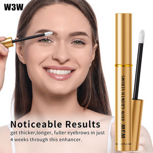 Sérum de croissance des cils et sourcils végétalien à la kératine en gros, sérums de croissance des sourcils organiques naturels, <span class=keywords><strong>crayon</strong></span> à sourcils 3D épais mat et waterproof - Product Image 2