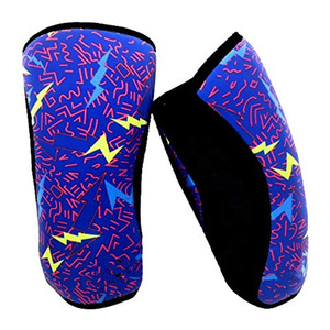 2026 Custom Size 7mm Compression Weightlifting Knee Sleeve Powerlifting Support Cotton Flexible Custom Logo Drop Shipping - Product Image 6