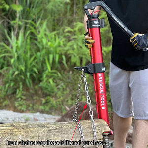 多目的 5500LBS ラウンドベース 油圧式 モンキークライミングロッド 手動ジャッキ トレーラーヒッチ カーアクセサリー 牽引フック 2.5T ジャッキ - Product Image 5