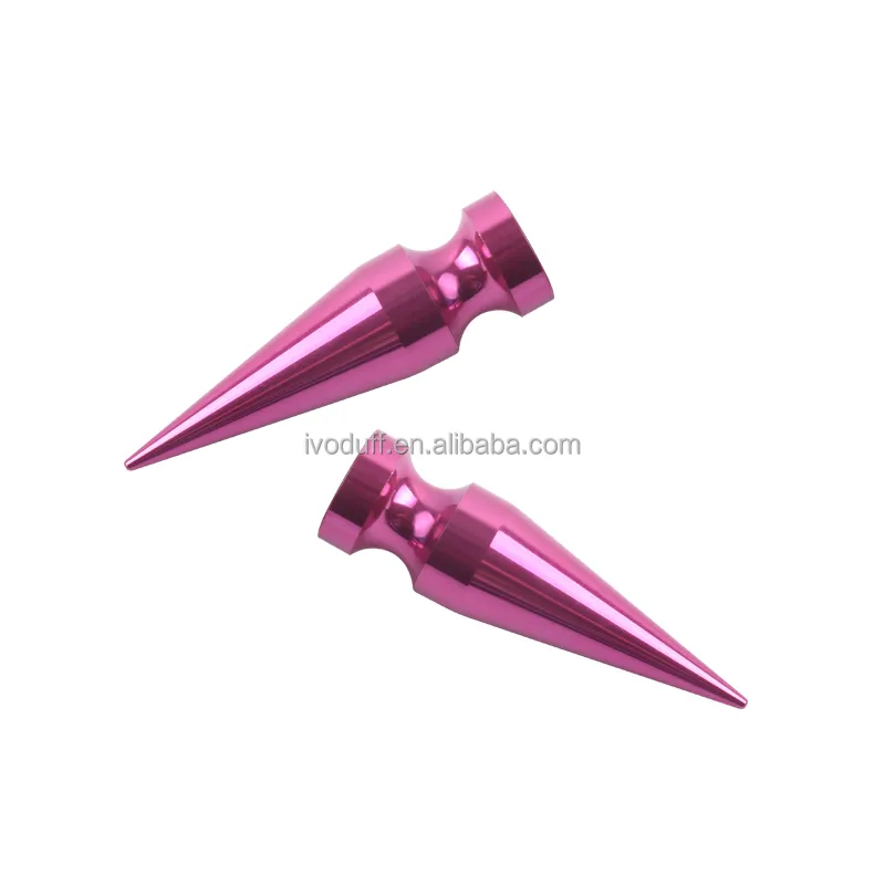 New Arrival Fuchsia 19x70mm Punk Rock DIY Rivet Spike Screw back For Leather crafts