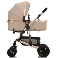 Poussette 2-en-1 Kidilo High Landscape avec siège auto, roues en EVA, inclinable, pliable dans les deux sens, compacte pour enfants de 0 à 3 ans