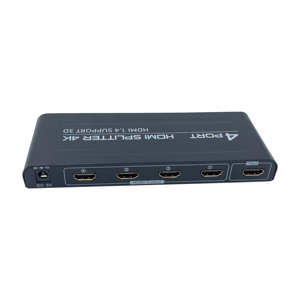 FJ-4K104 FJGEAR Cắm và chơi 4K 4 Cổng <span class=keywords><strong>1</strong></span> trong 4 ra <span class=keywords><strong>HDMI</strong></span> HD <span class=keywords><strong>Splitter</strong></span> Hỗ trợ 3D HDMI1.4 phiên bản 4K * 2k @ 25/30Hz <span class=keywords><strong>HDMI</strong></span> <span class=keywords><strong>Splitter</strong></span> - Product Image 3