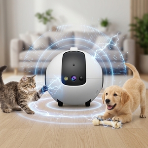 Robot de soin des animaux de compagnie - Robot intelligent pour se déplacer dans la maison pour chats et chiens - Caméra haute définition 4MP - Product Image 1
