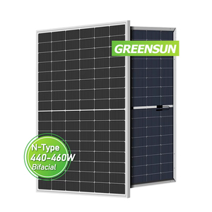 Paneles Solares Greensun GSM500 500W HJT BIPV de Media Celda Tipo N - Product Image 2