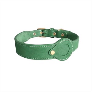Vendita calda di lusso in vera pelle collare per cani con protezione regolabile per etichette d'aria pesante e traspirante per i levrieri - Product Image 5