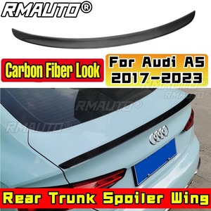 สปอยเลอร์หลัง สำหรับ Audi A5 B9 S5 Sline RS5 Sportback 4 ประตู ปี 2017 2018-2023 ชุดแต่งสปอยเลอร์หลังรถยนต์ อุปกรณ์ตกแต่งรถยนต์ - Product Image 1